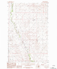 Lookout 1983 topographic map thumbnail