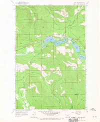 Loon Lake 1966 topographic map thumbnail