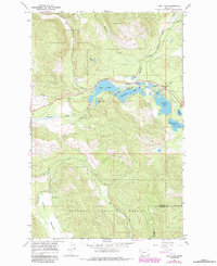 Loon Lake 1966 topographic map thumbnail