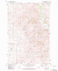 Loony Hollow 1981 topographic map thumbnail