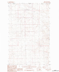 Loring NW 1984 topographic map thumbnail