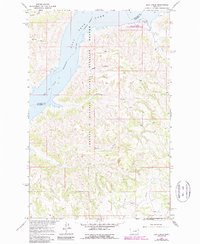 Lost Creek 1965 topographic map thumbnail