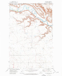 Lost River 1972 topographic map thumbnail