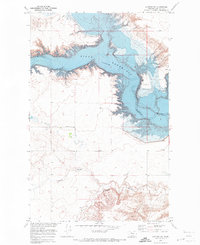 Lothair SW 1970 topographic map thumbnail