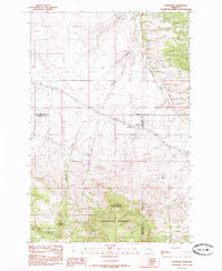 Louisville 1985 topographic map thumbnail