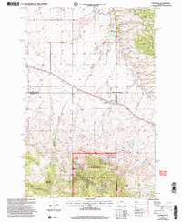 Louisville 2001 topographic map thumbnail