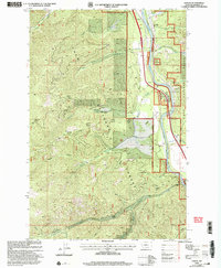 Lozeau 1999 topographic map thumbnail
