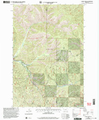 Lupine Creek 1999 topographic map thumbnail
