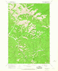 Lupine Creek 1964 topographic map thumbnail