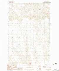 Lustre 1983 topographic map thumbnail