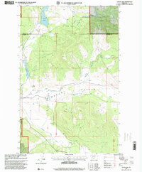 Lynch Lake 1997 topographic map thumbnail