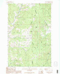Mac Donald Pass 1989 topographic map thumbnail