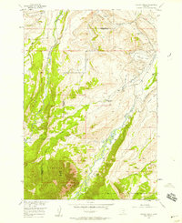 Mackay Ranch 1956 topographic map thumbnail