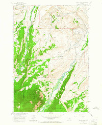 Mackay Ranch 1956 topographic map thumbnail