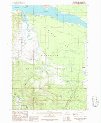 Madison Arm 1986 topographic map thumbnail