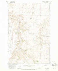 Mahoney Hill 1965 topographic map thumbnail