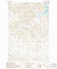 Maloney Hill 1985 topographic map thumbnail