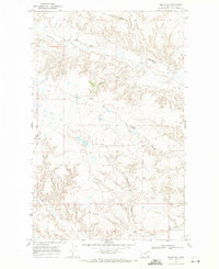 Malta NW 1968 topographic map thumbnail