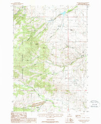 Maltbys Mound 1987 topographic map thumbnail