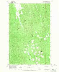 Mantrap Fork 1966 topographic map thumbnail