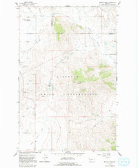 Markle Pass 1964 topographic map thumbnail