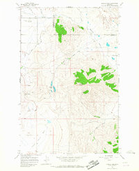 Markle Pass 1964 topographic map thumbnail