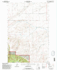 Martin Coulee 1995 topographic map thumbnail