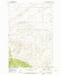 Martin Coulee 1970 topographic map thumbnail