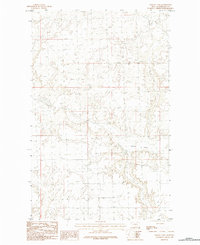Martin Lake 1984 topographic map thumbnail