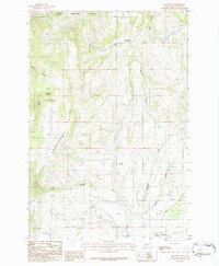 Maudlow 1986 topographic map thumbnail