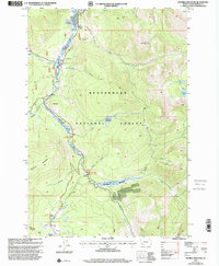 Maurice Mountain 1997 topographic map thumbnail