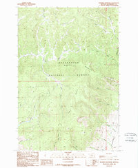 Maverick Mountain 1988 topographic map thumbnail