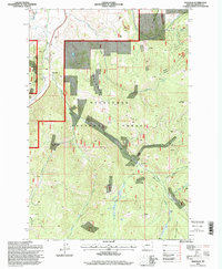 Maxville 1996 topographic map thumbnail