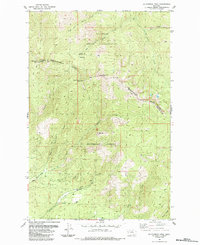 Mc Cormick Peak 1984 topographic map thumbnail