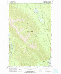 Mc Gee Meadow 1966 topographic map thumbnail