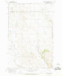 Mc Ginnis Butte SE topographic map thumbnail