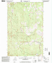 Mc Guire Mountain topographic map thumbnail