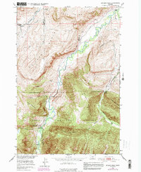 Mc Leod Basin 1951 topographic map thumbnail