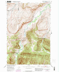 Mc Leod Basin 1951 topographic map thumbnail