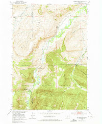 Mc Leod Basin 1951 topographic map thumbnail