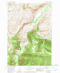 Mc Leod Basin 1951 topographic map thumbnail