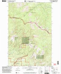 Mccormick Peak 1999 topographic map thumbnail