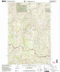 McGee Peak 1999 topographic map thumbnail