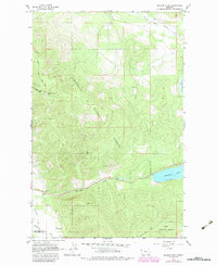 Meadow Peak 1964 topographic map preview