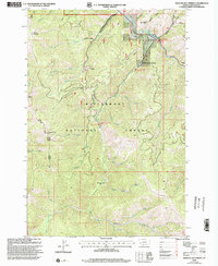 Medicine Hot Springs 1998 topographic map thumbnail