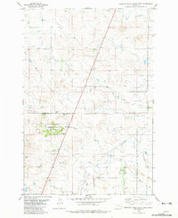 Medicine Rocks State Park 1981 topographic map thumbnail