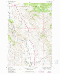 Melrose 1961 topographic map thumbnail