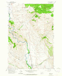 Melrose 1961 topographic map thumbnail