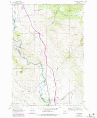 Melrose 1961 topographic map thumbnail