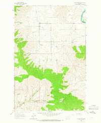 Melton Ranch 1964 topographic map thumbnail